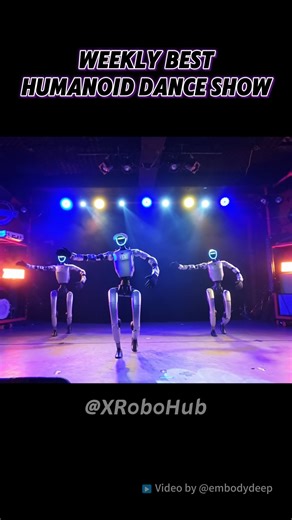 RoboHub | 💃 WEEKLY BEST: Shanghai's #embodydeep Shows Off SERIOUSLY Smooth #RobotMoves! #robotics #dance #humanoid | Instagram