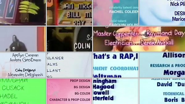 Barney, BITBC, Blue’s Clues, Brum, DCSHG, HOI, MSSPF, Playbox, PP, R&J, SC, SS, SF Credits Remix