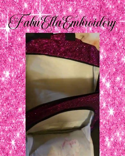 Hot Pink Glitter Backpack For Dancers