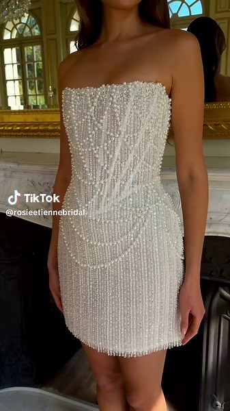 Lustre Mini Dress: 2025 Bridal Collection Reveal