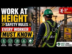 Work at Height Safety Rules Every Worker Must Know