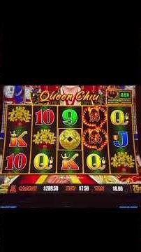 QUEEN CHIU BONUS!!! SHE LINED UP FOR ME!!! #casino #slot #slotmachine #jackpot #gamble #bigwin