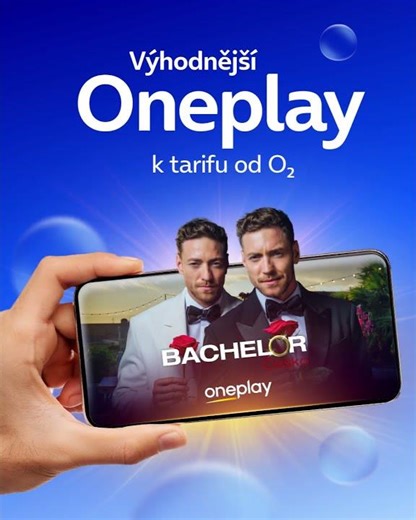 Sledujte Bachelor výhodněji s Oneplay k tarifu od O2