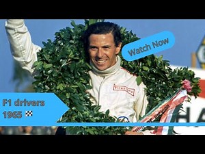 Formula 1 drivers season #16 🏁 1965