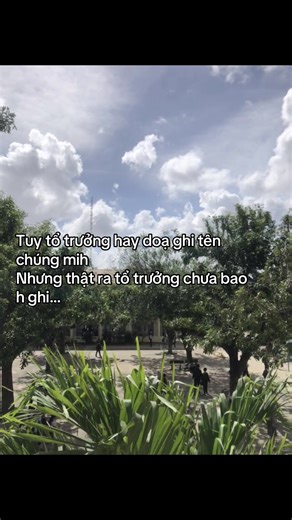 Tổ Trưởng Hay Doạ: Chuyện Hài Hước Trong Lớp