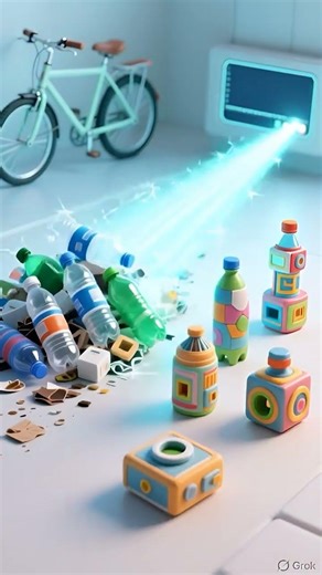 "This Machine Turns Trash into TREASURE! 🧴✨🧸"