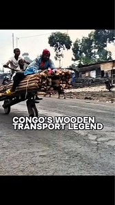 1.5M views · 17K reactions | In the heart of Congo, the chukudu is...