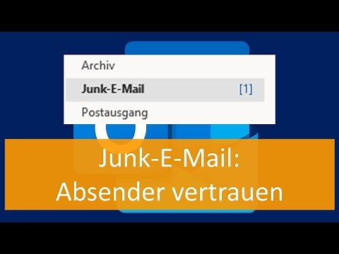Junk-E-Mail: Absender vertrauen