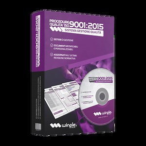 Kit software documentale sistema di gestione qualità UNI EN ISO 9001:2015 | Aggiornato AMD-1 2024