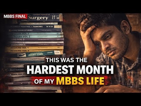 30 Days of Stress, Sleep Loss & Survival | Final Proff Journey| MBBS Life 