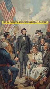 Why Did the South Secede After Lincoln's Election? #short #shorts
