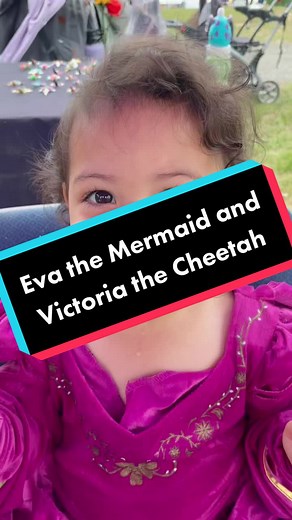 Adorable Face Paint Transformation: Mermaid and Cheetah for Kids