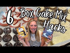 6 Amazing Box Cake Mix Recipes that will Blow Your MIND! | Molly Purcell | Molly Makes it Easy