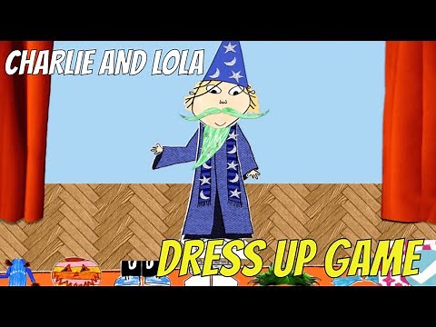My Little Town - Charlie and Lola "Dressup Game" - Cbeebies Games