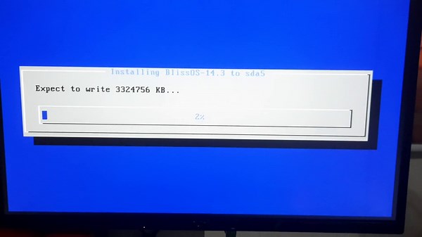 BlissOS doesn't install GRUB