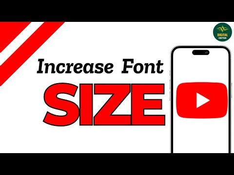 How to Increase Font Size on YouTube ?