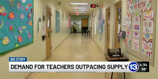 13 Action News Big Story: The Teacher Shortage