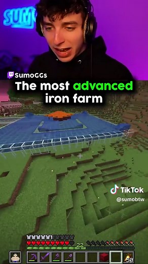 The Most Advanced Iron Farm in Minecraft