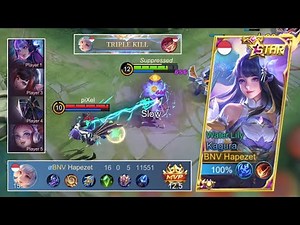 Meet 4 Magic Heroes! No One Can Kill Kagura if You Use Athena | Mobile Legends