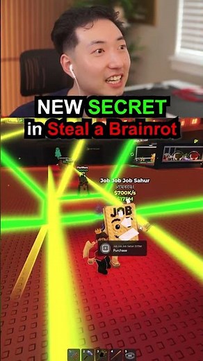 NEW SECRET Job Job Job Sahur in Steal a Brainrot UPDATE #roblox #stealabrainrothack
