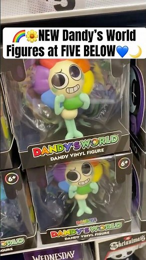 I found the NEW Dandy and Astro figures Dandy’s World figures at Five Below!! #dandysworld