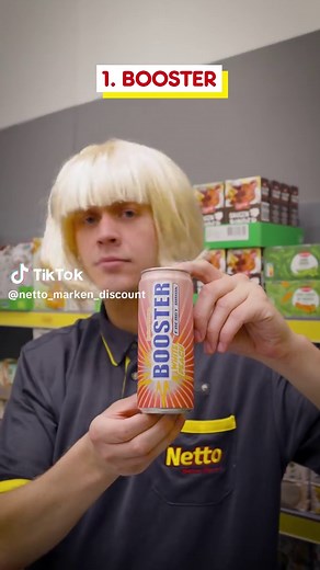 Es gibt 1000 gute Gründe einen BOOSTER zu trinken, besonders wenn er brandneu ist. #nettomarkendiscount #danngehdochzunetto