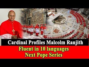 Cardinal Profiles Malcolm Ranjith Fluent in 10 languages next pope series #mojonewslk