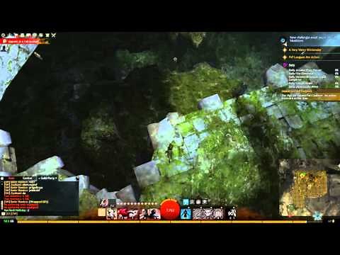 Guild Wars 2 - The Shattered Keep Hero Point (Sparkfly Fen)