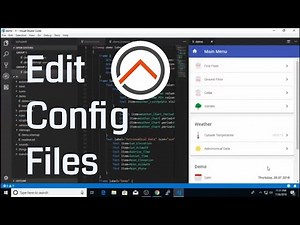 openHAB 2 Basics - Editing Configuration Files | Installing Visual Studio Code