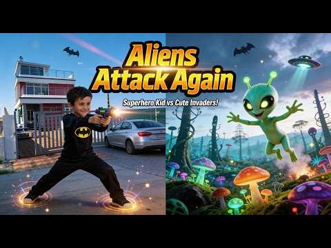 Aliens Attack Again | Nirmay vs Cute Aliens | Full Video