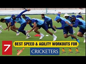 FITNESS WORKOUT / 7 BEST SPEED & AGILITY WORKOUT FOR CRICKETERS.