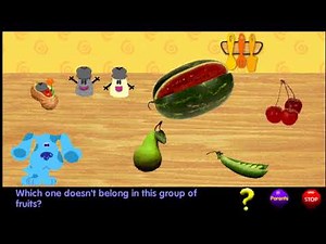 Blue's Clues - Healthy Snacks (1998 PC Game)