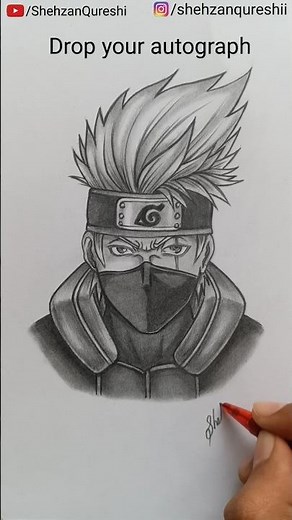 How to Draw Kakashi