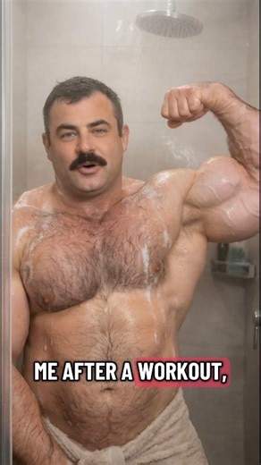 Huge musclebear hot daddy shower! #muscleworship #relax #relaxation #bodybuilder #shower #muscleflex #sweet #man #muscle #musclebear #hot #relaxing #motivation #bodybuilding | Aleksis Rodrigez