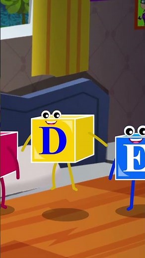 Five Little Alphabets - Mr Alphabets #shorts #abcsong #rhymes