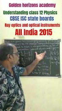 ,#rayoptics and optical instruments class 12 board