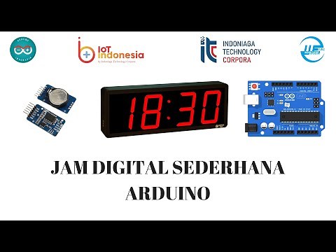 Tutorial Membuat Jam Digital Sederhana Berbasis Arduino Nano menggunakan Module Seven Segment TM1637