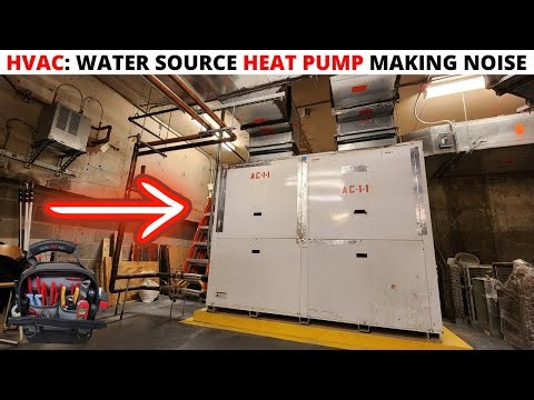 HVAC: Johnson Controls Water Source Heat Pump Making A LOT Of Noise (Johnson Controls WSHP Repair)