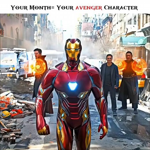 Your Month = Your Avenger Character 💀🔥 #shorts #marvel