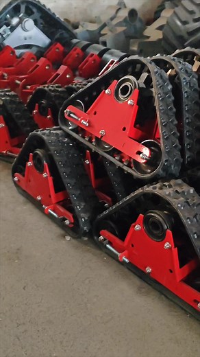 Small Rubber Track Wheels for Agricultural Machinery