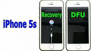 How to enter Recovery mode and DFU mode iPhone 5s