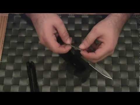 Microtech Ultratech - Disassembly / Reassembly (A Hollow Grind Video)