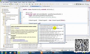022 UI_布局之线性布局-动态生成与LayoutInflater