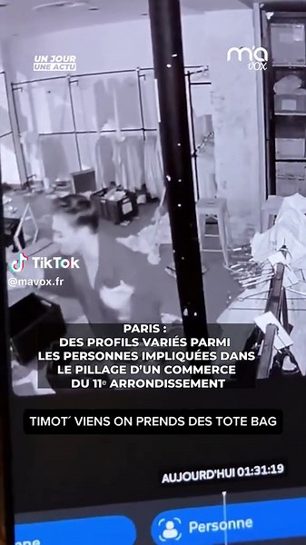 Selon ce témoignage, parmi la centaine d’individus masqués et vêtus de noir qui auraient participé au pillage d’une boutique du 11ᵉ arrondissement de Paris, certains se seraient distingués par leur profil. Pour ne rien manquer de l'actualité, abonne-toi #vol #homme #blanc #vetement #manifestation