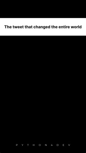 AIX | Python & AI Educator on Instagram: "One simple tweet introduced a tool that changed how the world thinks, works, and creates. What started as a quiet launch became a global shift, proving that a single idea, shared at the right moment, can redefine the future. #pythondeveloper #informationtechnology #datastructure #computerprogramming #pythonprogramming"