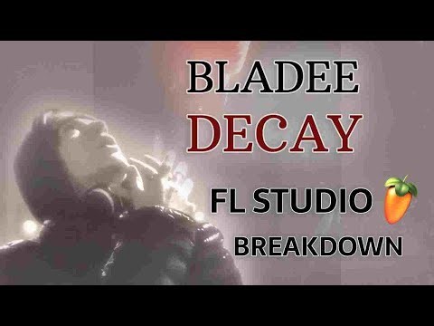 bladee - Decay (FL Studio instrumental breakdown)