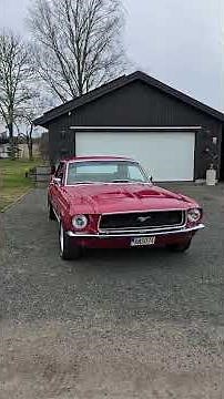 Mustang säljes på Blocket