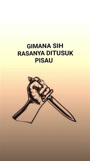 PENJELASANNYA DIBAWAH 👇👇 Rasa ditusuk pisau (secara fisik) adalah pengalaman yang sangat menyakitkan dan berbahaya, dan biasanya digambarkan seperti ini oleh korban yang pernah mengalaminya: --- 🔪 Bagaimana Rasanya Ditusuk Pisau (dari kesaksian nyata): 1. Sakit Tajam & Mendadak Rasanya seperti panas, terbakar, dan ditusuk tajam secara tiba-tiba. Banyak korban tidak langsung sadar bahwa mereka tertusuk karena adrenalin tinggi. 2. Mati Rasa Sebentar Beberapa orang merasakan mati rasa sesaat di