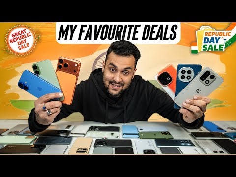 Best Phone Deals - Amazon & Flipkart Republic Day SALE !