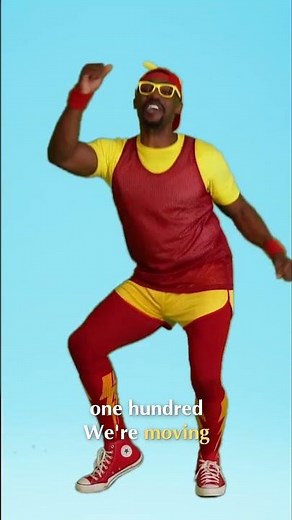 🏃‍♂️💨 Move & Count to 100! Kids Math Fitness Challenge!